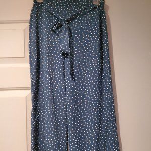 Polka dot culottoes